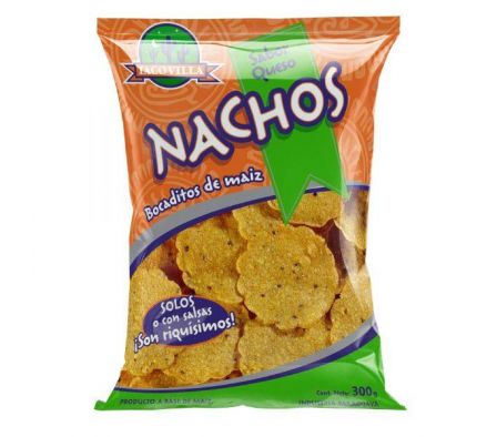 NACHOS TACO VILLA SABOR QUESO 300GR
