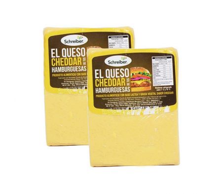 QUESO CHEDDAR SCHREIBER FETAS