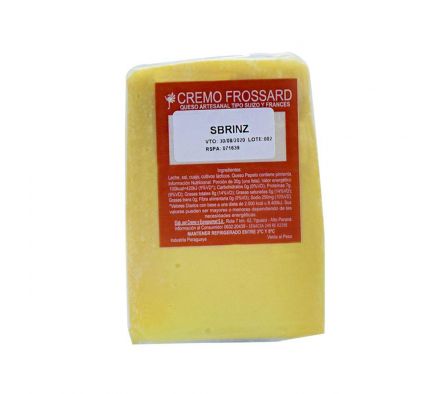 QUESO SBRINZ CREMO AL VACIO