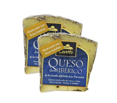 QUESO IBERICO MADURADO CERRITO CON FINAS HIERBAS
