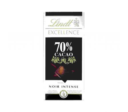 CHOCOLATE LINDT EXCELLENCE AMARGO 70% CACAO TABLET