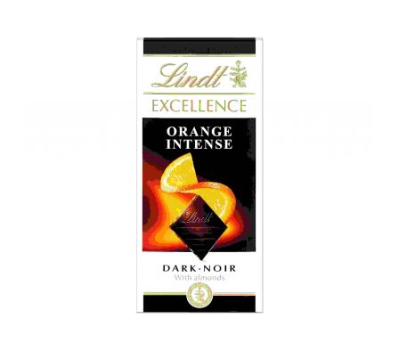 CHOCOLATE LINDT EXCELL INTENSE ORANGE DARK 100G