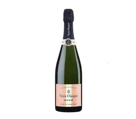 CHAMAPGNE VEUVE CLICQUOT RICH ON ICE ROSE 750ML