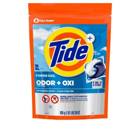 JABON LIQUIDO TIDE P/ ROPAS POWER PODS ULTRA 795GR