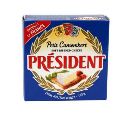 QUESO CAMEMBERT PRESIDENT 125GR