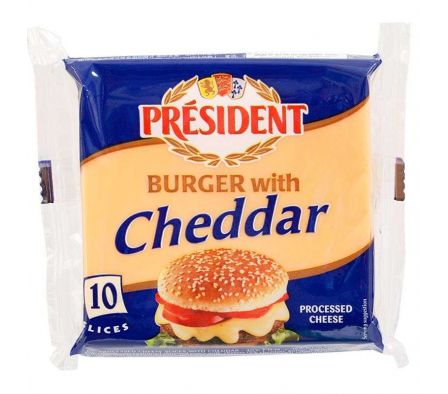 QUESO SANDWICH PRESIDENT CHEDAR 200GR
