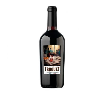 VINO TROQUET CAB SAUVIGNON 750ML   