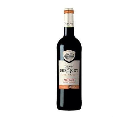 VINO DAGUET DE BERTICOT MERLOT 750ML         