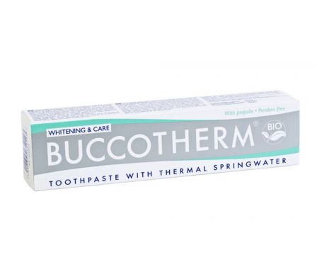 PASTA DENTAL BUCCOTHERM BLANCURA Y CUIDADO 75 ML.