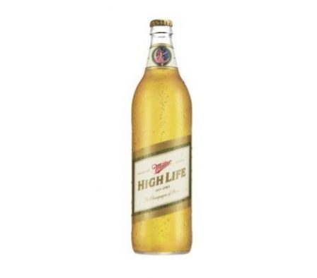 CERVEZA MILLER HIGH LIFE BOTELLA 650 ML