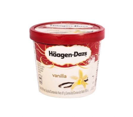 HELADO HAAGEN DAZS VAINILLA MINICUPS 100ML