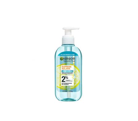 GEL LIMPIADOR GARNIER SKINACTIVE ACLARA 200ML