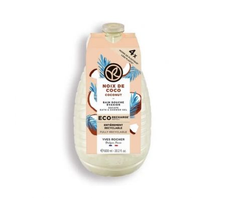 GEL DE DUCHA YVES ROCHER COCO ECOREFILL 600 ML