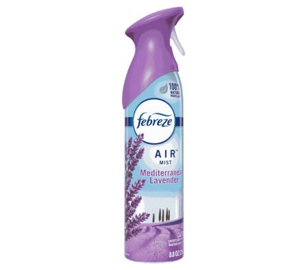 DESOD. AMB. AEROSOL FEBREZE AIR MED. LAVANDER 250G