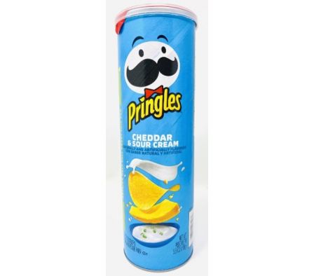 PAPAS FRITAS PRINGLES CHEDDAR & SOUR CREAM 158GR