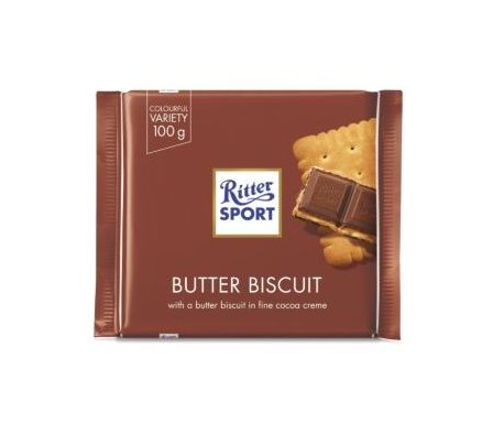 CHOCOLATE RITTER KNUSPERKEKS 100GR