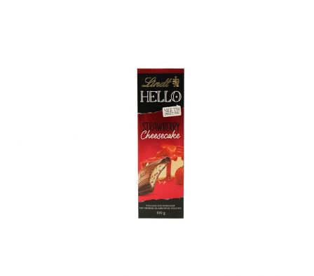 CHOCOLATE LINDT HELLO FRUTILLA 100GR