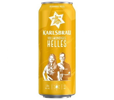 CERVEZA KARLSBRAU HELLES LATA 500ML