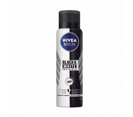 DESODORANTE NIVEA SPRAY FOR MEN  INV.BLACK & WHITE