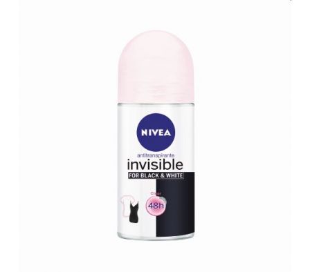 DESODORANTE NIVEA ROLL WOMAN INV. BLACK&WHITE PURE