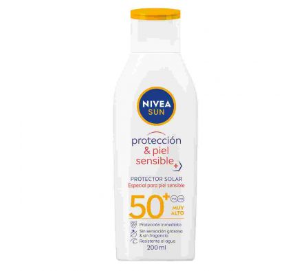 PROTECTOR SOLAR NIVEA SUN PROTEC Y PIEL SENS 200ML