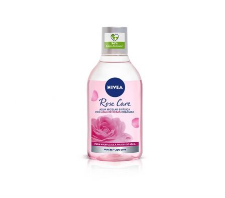 AGUA MICELAR NIVEA ROSE CARE 400ML