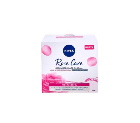 CREMA HIDRATANTE NIVEA ROSE CARE GEL 50ML