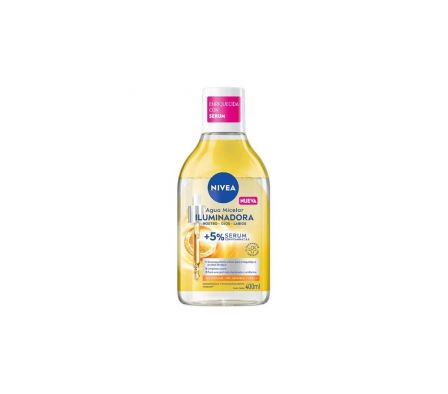 AGUA MICELAR NIVEA ILUMINADORA 400ML