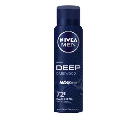 DESODORANTE NIVEA SPRAY DEEP DARKWOOD 150ML