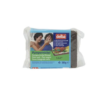PAN DELBA CENTENO PUMPERNICKEL 500GR