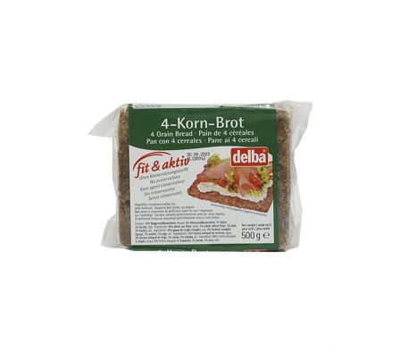 PAN DELBA CUATRO SEMILLAS 500GR