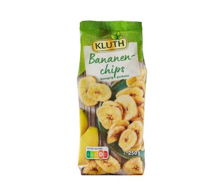 CHIPS KLUTH DE BANANA 250GR