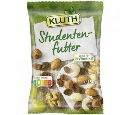 MIX KLUTH FRUTOS SECOS Y PASAS 150GR
