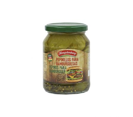 PEPINILLO HENGSTENBERG PARA HAMBURGUESAS 370ML