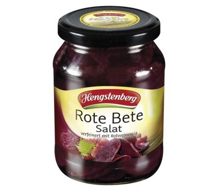 ENSALADA REMOLACHA HENGSTENBERG VINAGRE VINO ROJO 