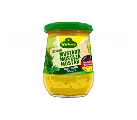 MOSTAZA KUHNE CON HIERBAS 250ML