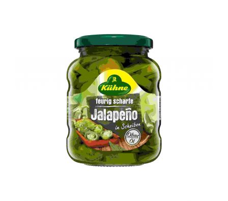 PIMIENTOS JALAPEÑOS KUHNE EN REBANADAS 330G
