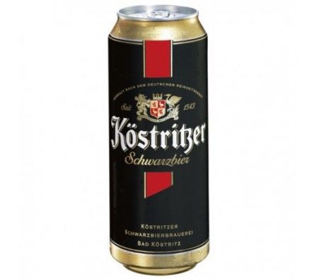 CERVEZA KOESTRITZER NEGRA LATA 500ML