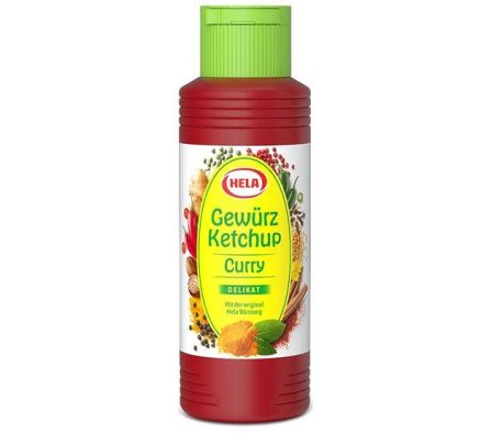 KETCHUP HELA CON CURRY 300 ML