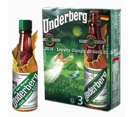 DIGESTIVO UNDERBERG 20ML X 3UN