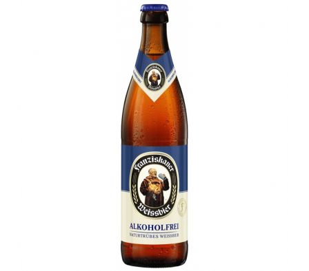 CERVEZA FRANZISKANER SIN ALCOHOL 500ML