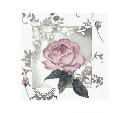 SERVILLETA TIFLAIR ENCHANTING ROSE 33X33CMTS