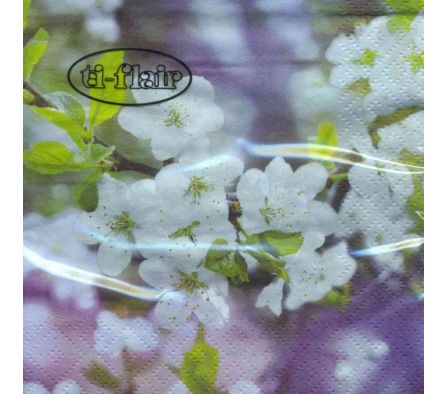 SERVILLETA TIFLAIR CHERRY BRANCH 24X24CM