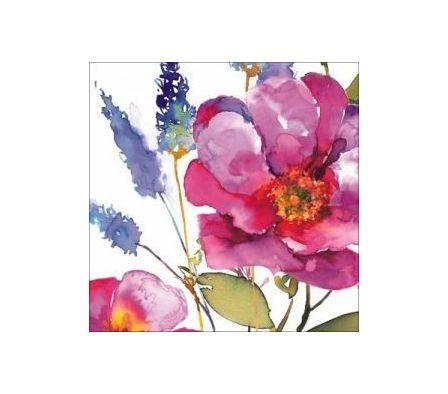 SERVILLETA TIFLAIR ROSA GRANDE 33X33CMTS