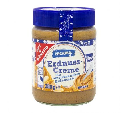 MANTEQUILLA DE MANI G+G CREMOSA 350GR