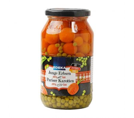 ARVEJA CON ZANAHORIA EDEKA 530GR