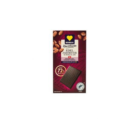 CHOCOLATE EDEKA 72% CACAO 100GR