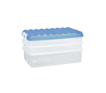 TUPPERS G+G 3 PARTES AZUL