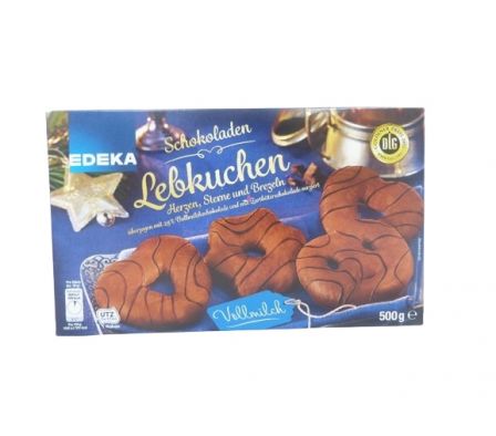 GALLETITAS NAVIDEÑAS EDEKA SURTIDAS CAJA 500GR