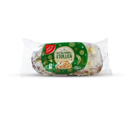 STOLLEN G+G CON MANTECA Y ALMENDRAS 750GR